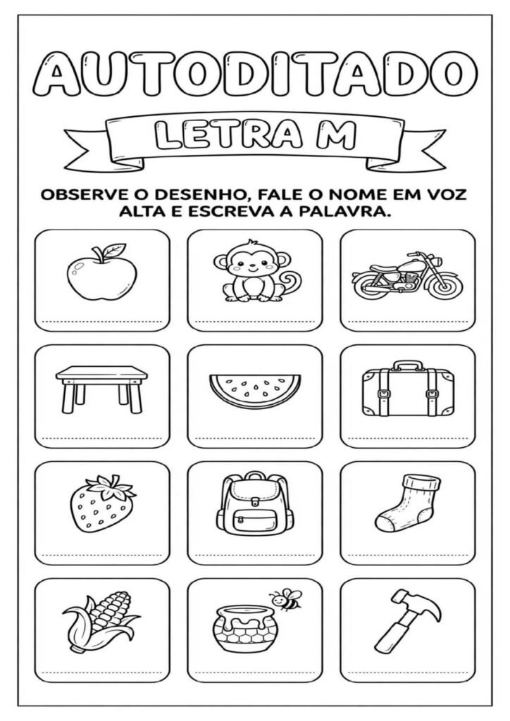 letra m